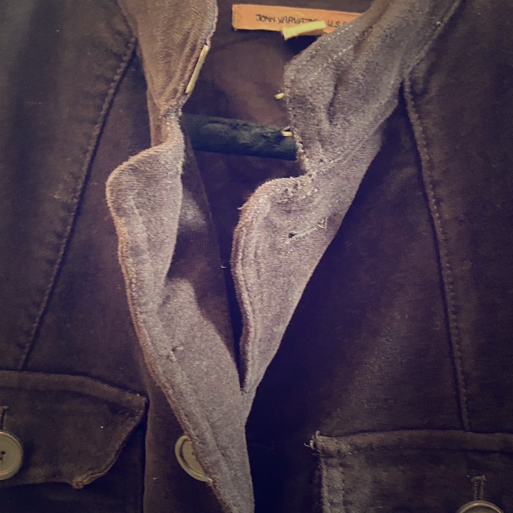 John Varvatos military jacket